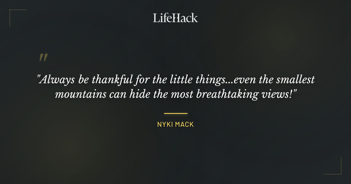 Quote by Nyki Mack