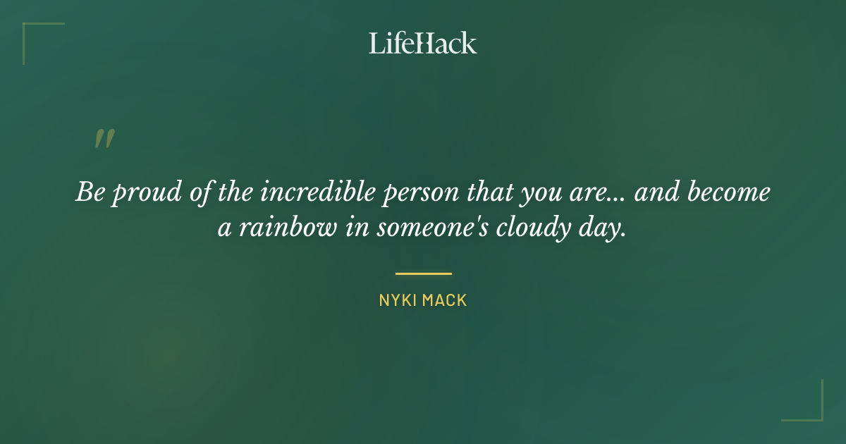 Quote by Nyki Mack