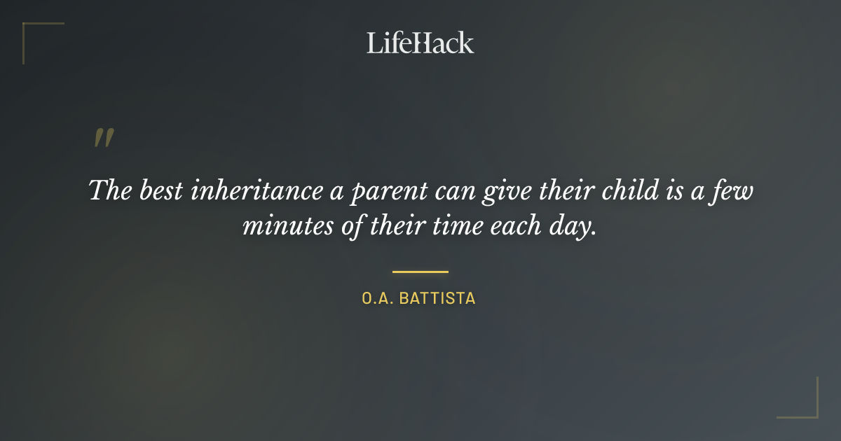 Quote by O.A. Battista