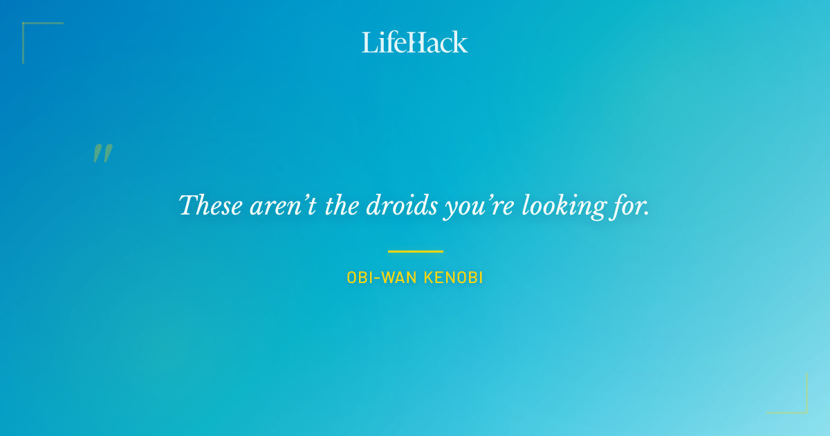 Quote by Obi-Wan Kenobi