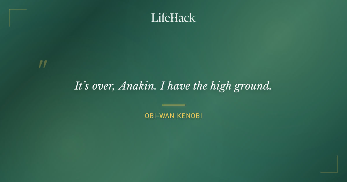 Quote by Obi-Wan Kenobi