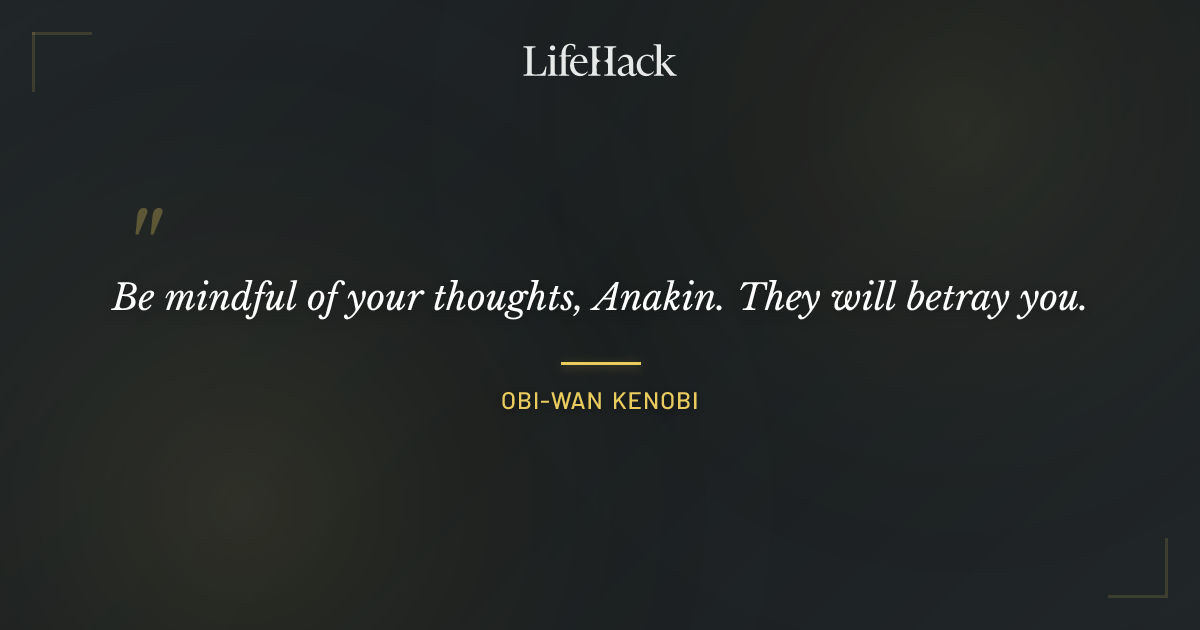 Quote by Obi-Wan Kenobi