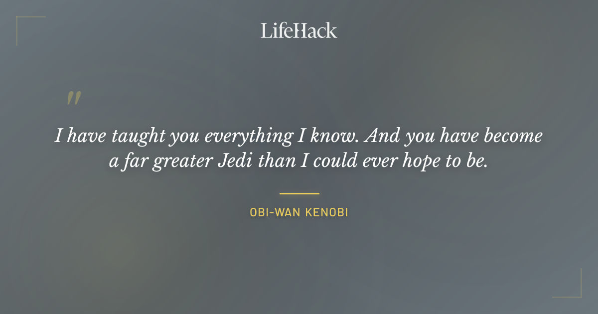 Quote by Obi-Wan Kenobi