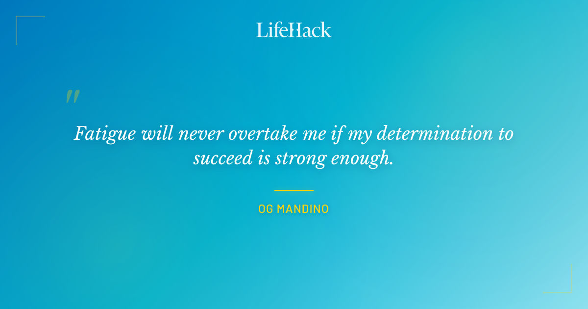 Quote by Og Mandino