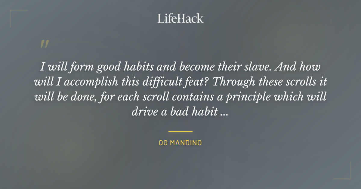 Quote by Og Mandino
