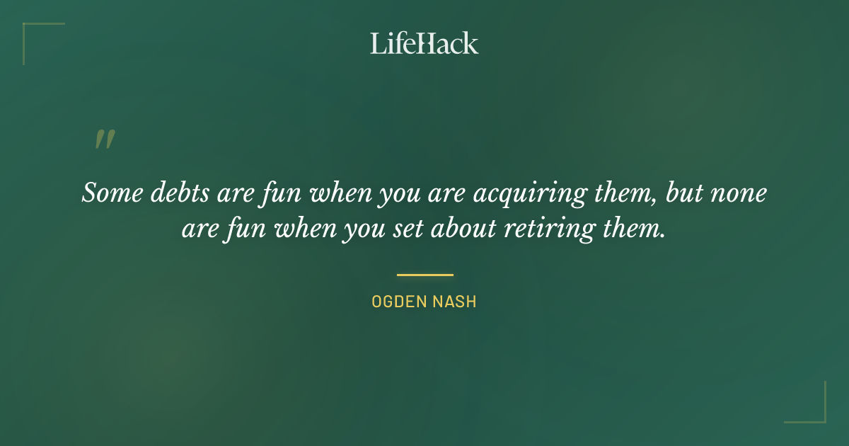 Quote by Ogden Nash