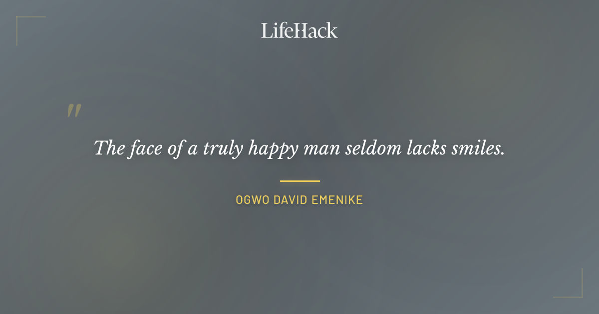 Quote by Ogwo David Emenike