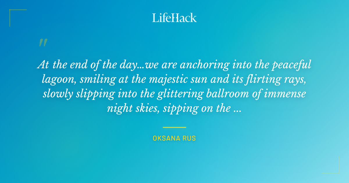 Quote by Oksana Rus