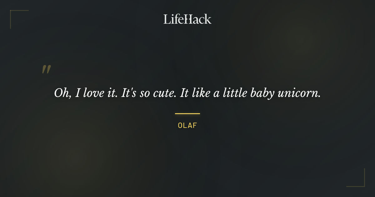 Quote by Olaf