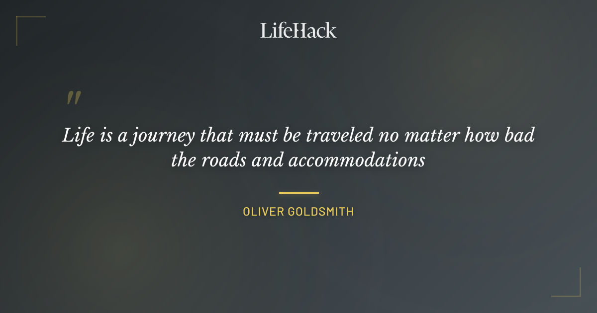 Quote by Oliver Goldsmith