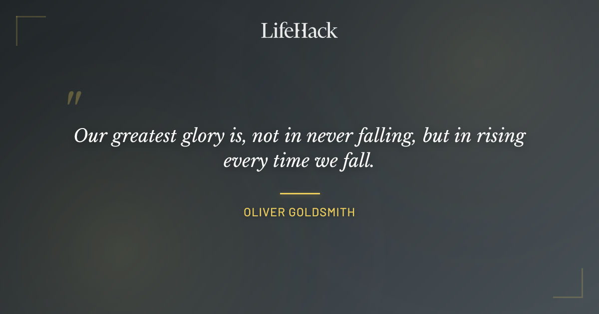Quote by Oliver Goldsmith