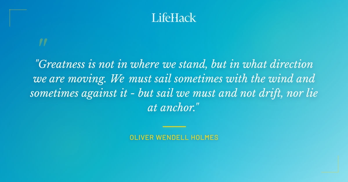 Quote by Oliver Wendell Holmes