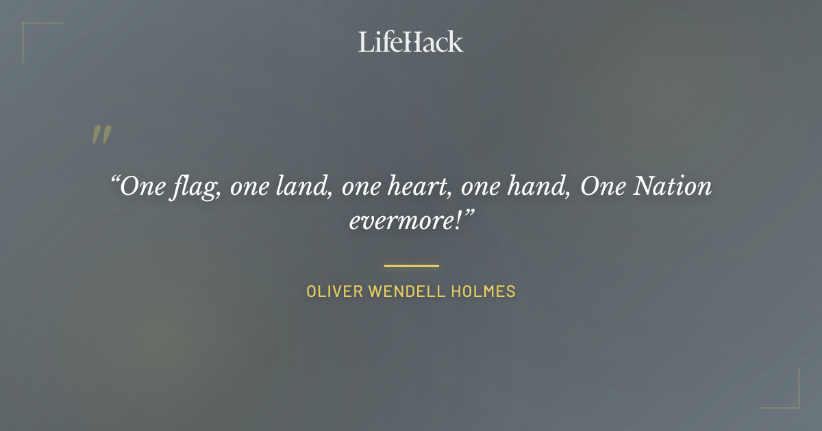 Quote by Oliver Wendell Holmes
