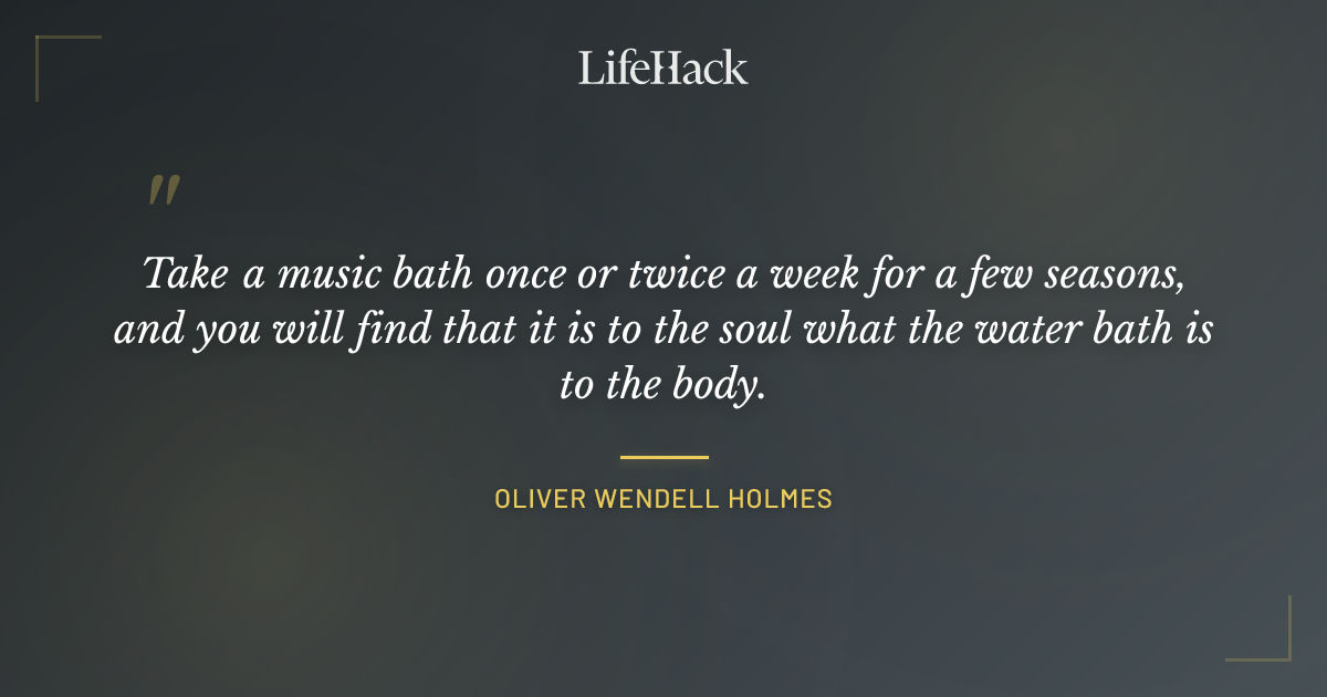 Quote by Oliver Wendell Holmes