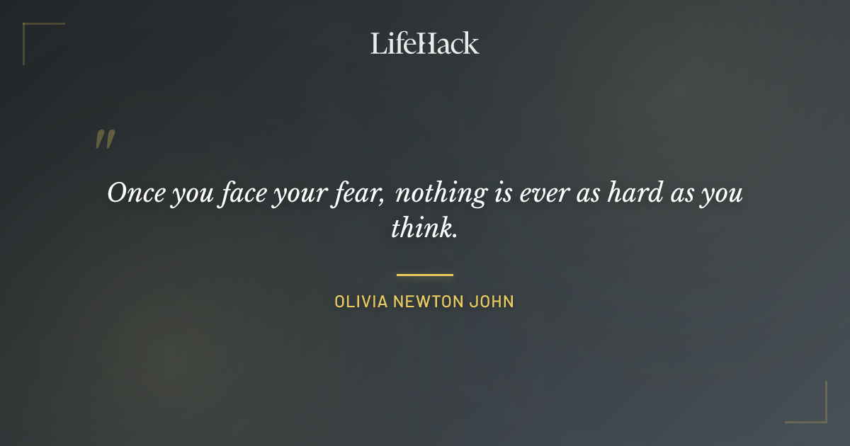 Quote by Olivia Newton John
