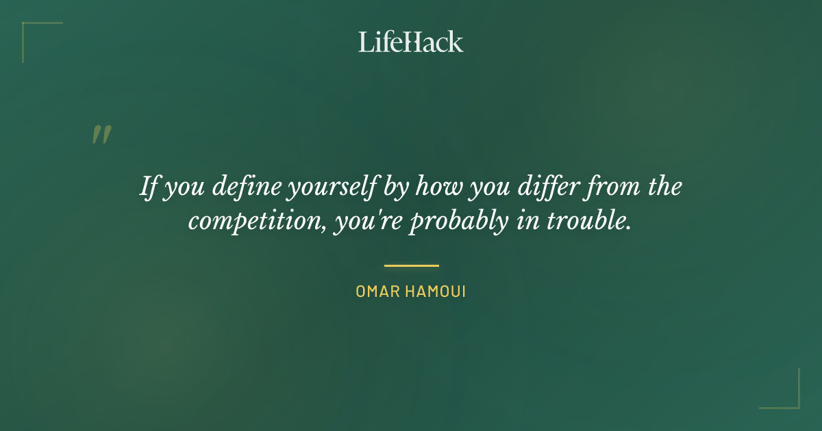 Quote by Omar Hamoui