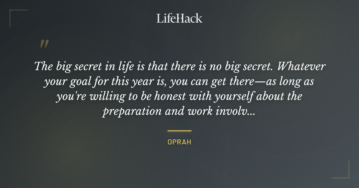 Quote by Oprah