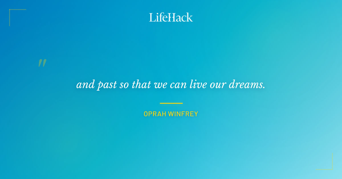 Quote by Oprah Winfrey