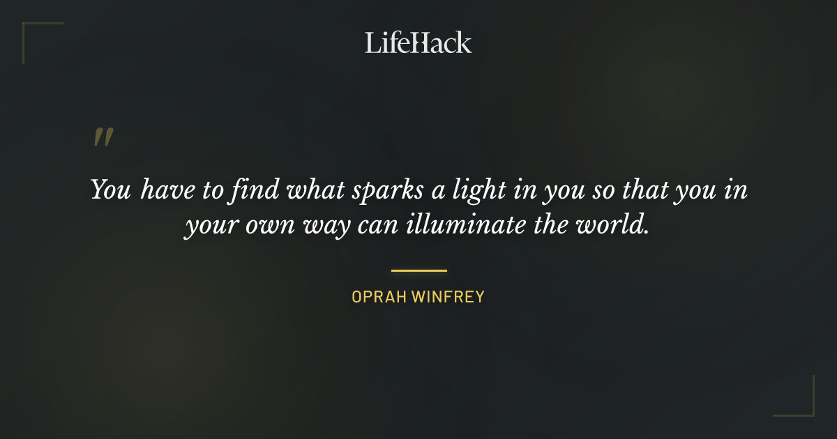 Quote by Oprah Winfrey