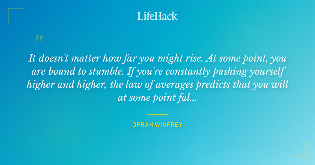 Quote by Oprah Winfrey