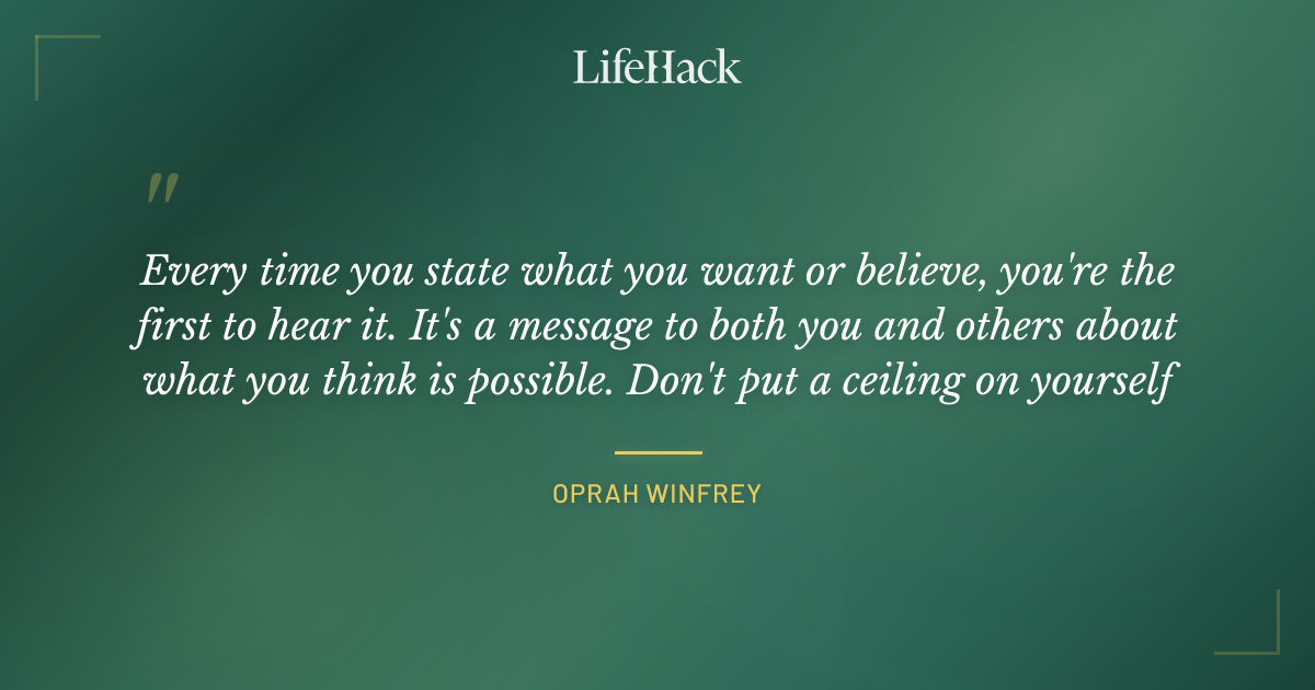 Quote by Oprah Winfrey