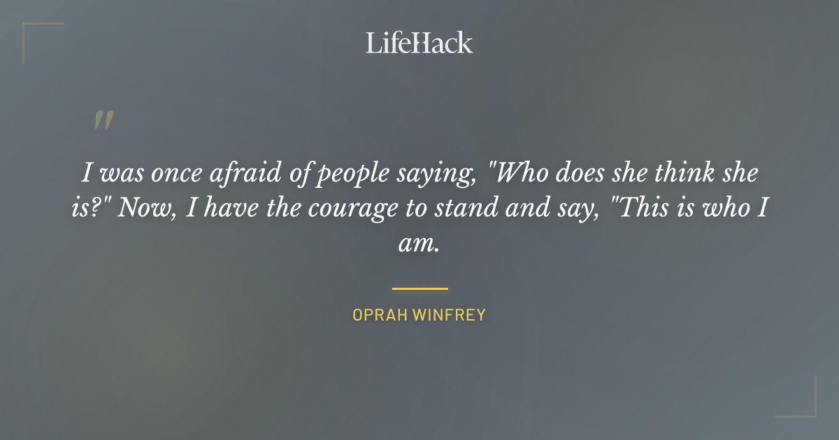 Quote by Oprah Winfrey