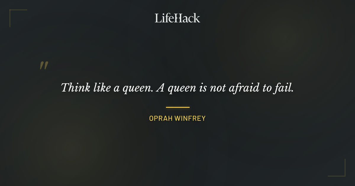 Quote by Oprah Winfrey