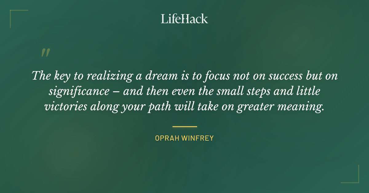 Quote by Oprah Winfrey