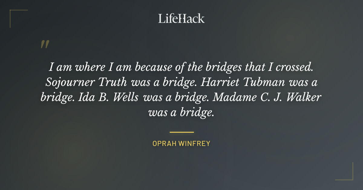 Quote by Oprah Winfrey