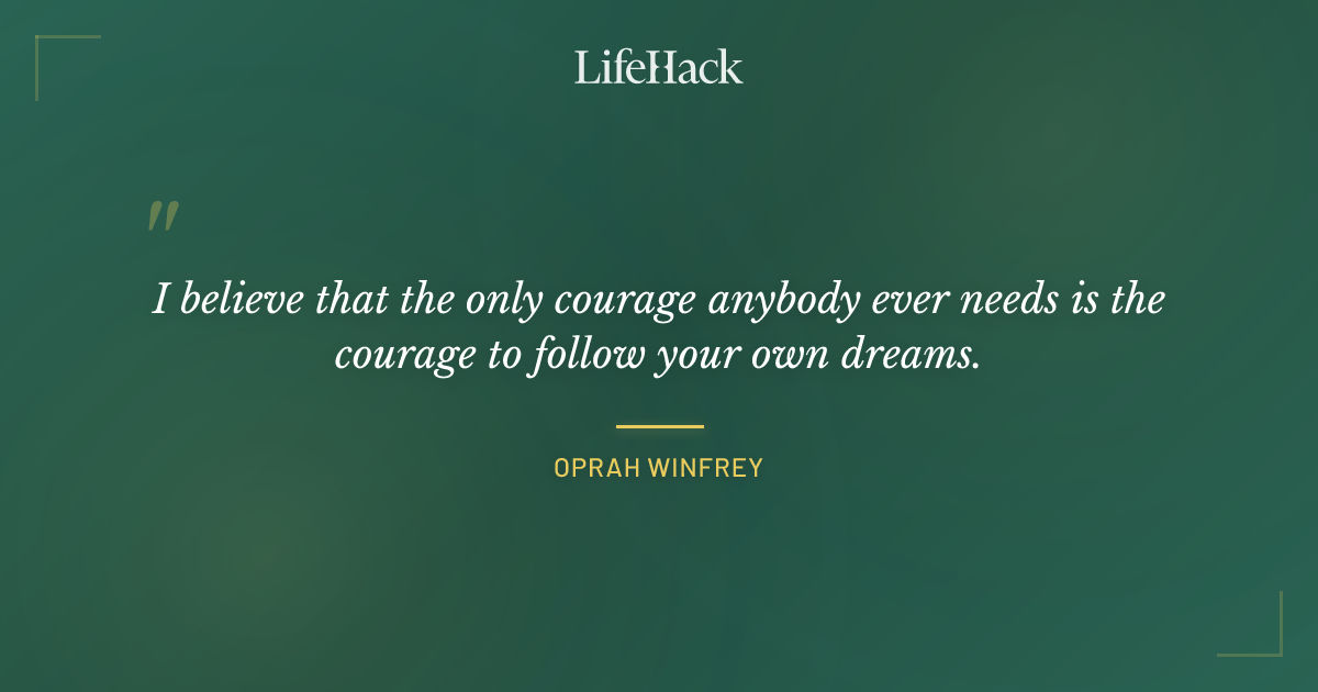 Quote by Oprah Winfrey