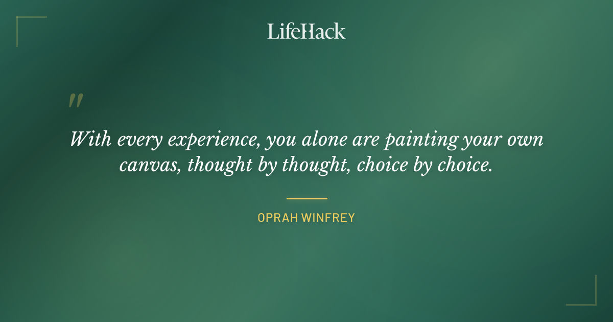 Quote by Oprah Winfrey