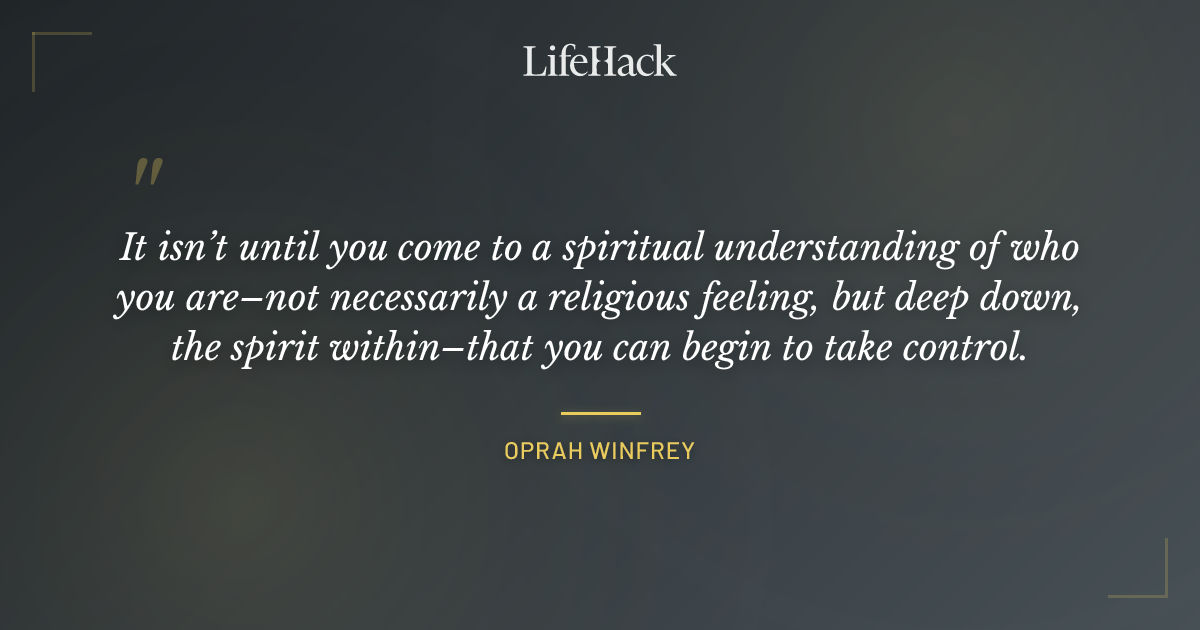 Quote by Oprah Winfrey