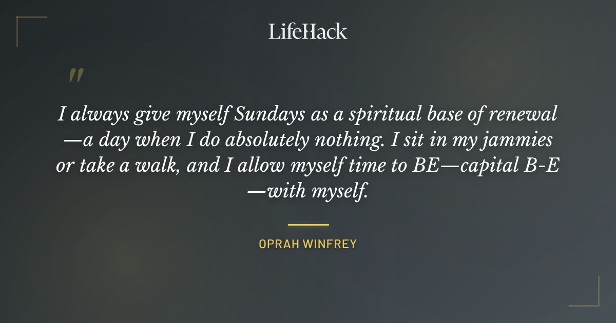 Quote by Oprah Winfrey