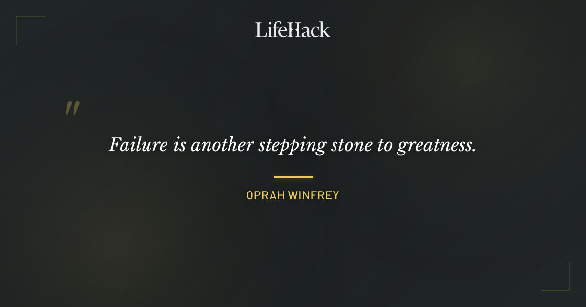 Quote by Oprah Winfrey