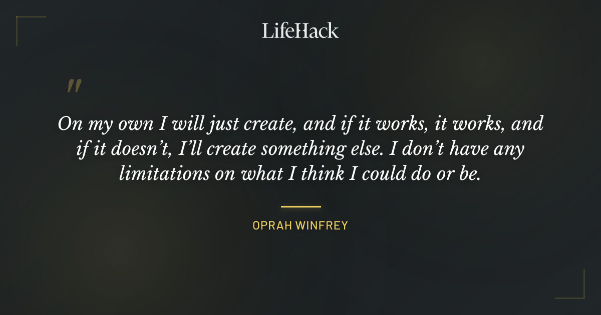 Quote by Oprah Winfrey