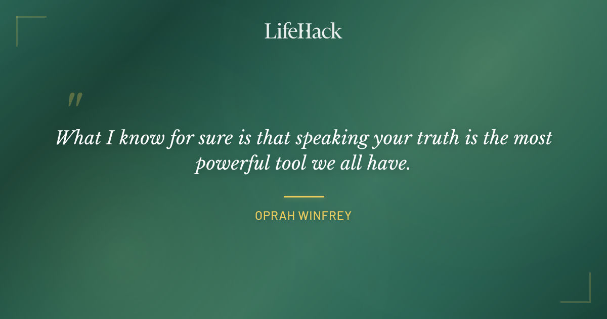 Quote by Oprah Winfrey