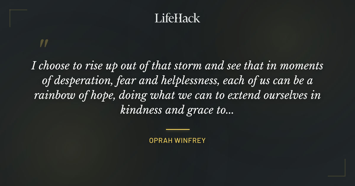 Quote by Oprah Winfrey
