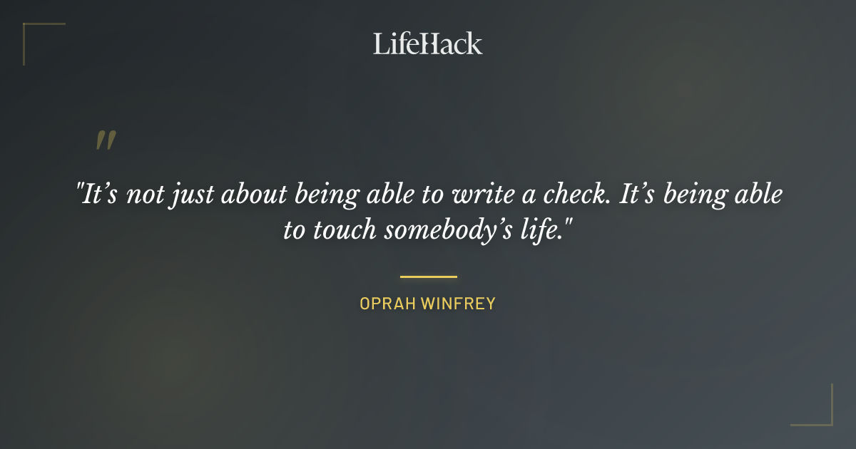 Quote by Oprah Winfrey