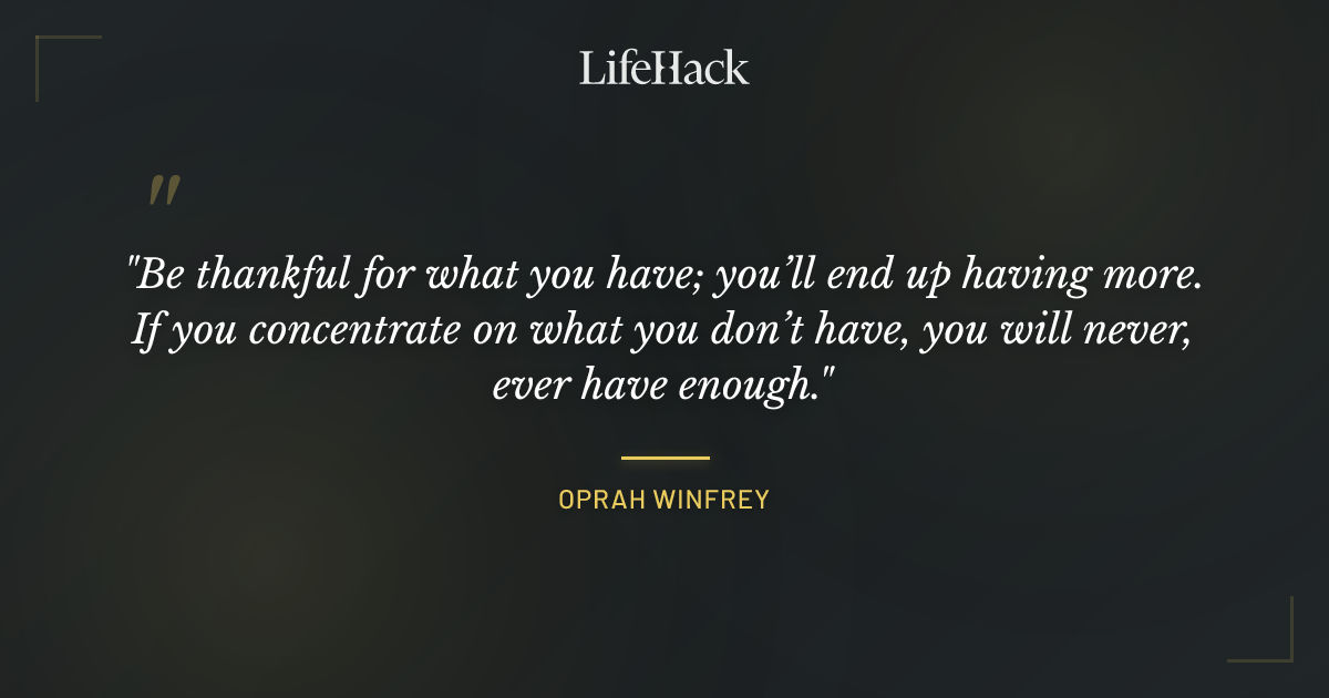 Quote by Oprah Winfrey