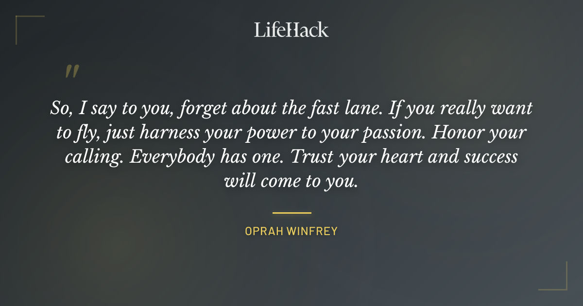 Quote by Oprah Winfrey