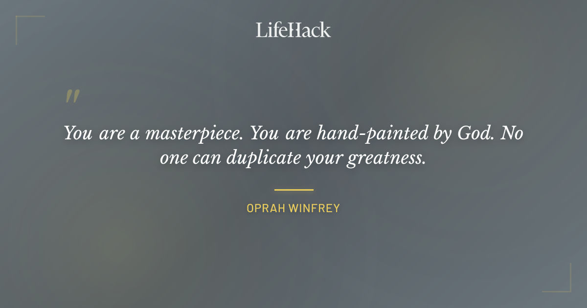 Quote by Oprah Winfrey