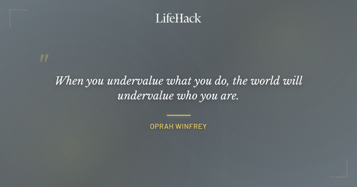 Quote by Oprah Winfrey