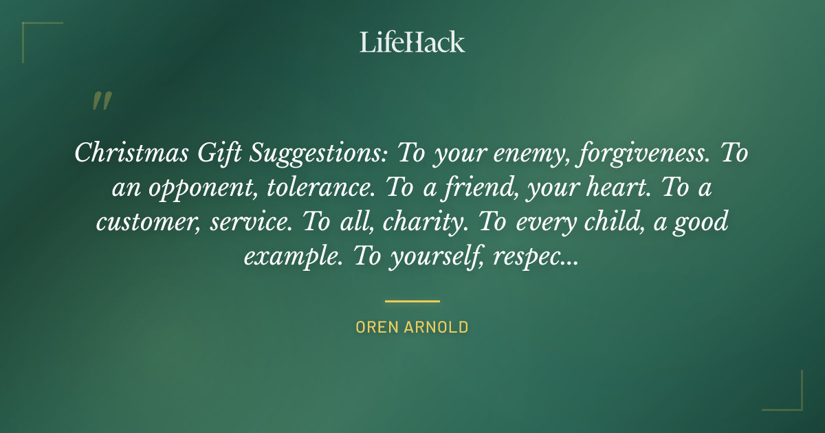 Quote by Oren Arnold