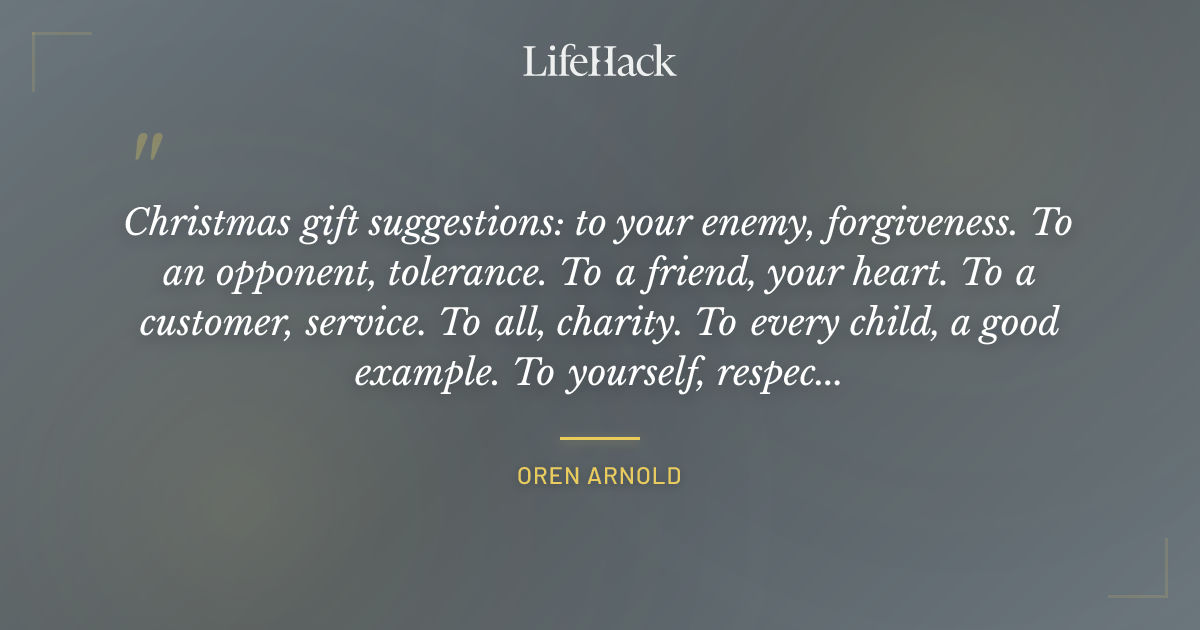 Quote by Oren Arnold