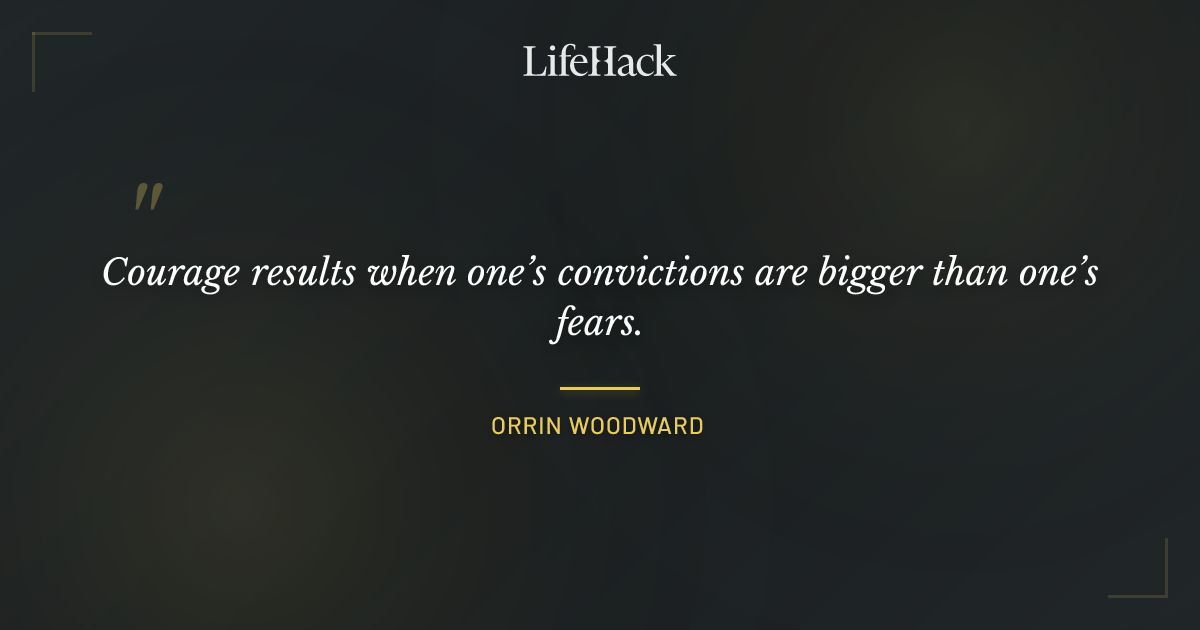 Quote by Orrin Woodward