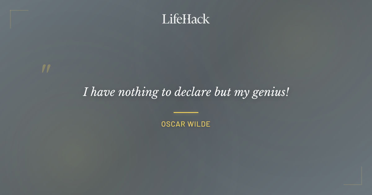 Quote by Oscar Wilde