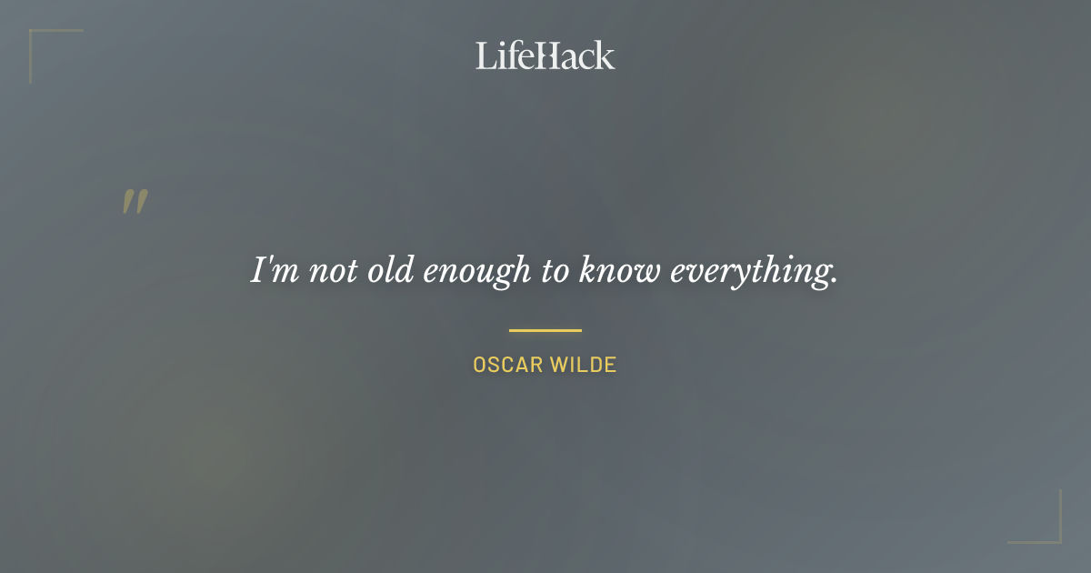 Quote by Oscar Wilde