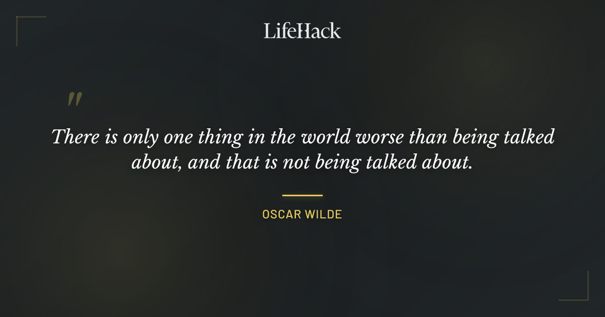 Quote by Oscar Wilde