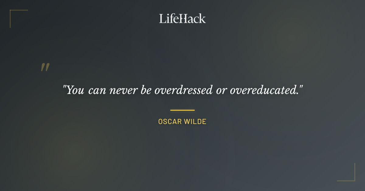 Quote by Oscar Wilde
