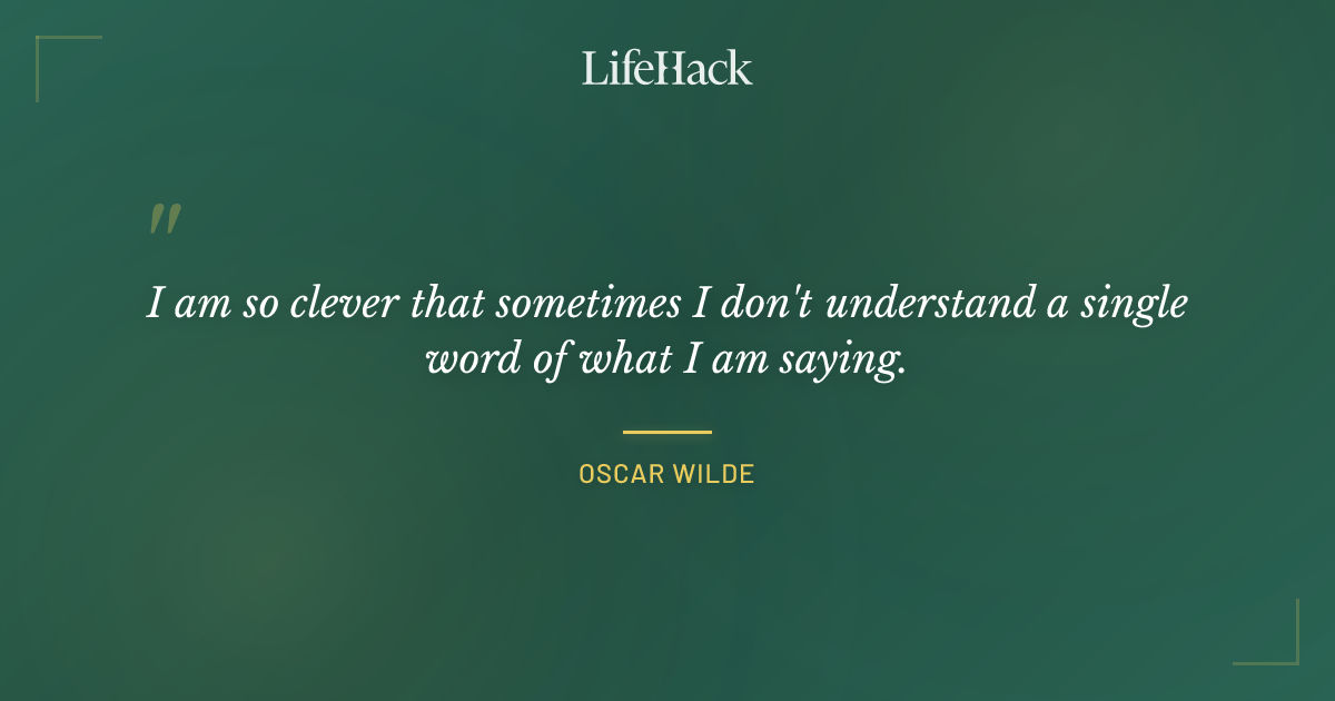 Quote by Oscar Wilde